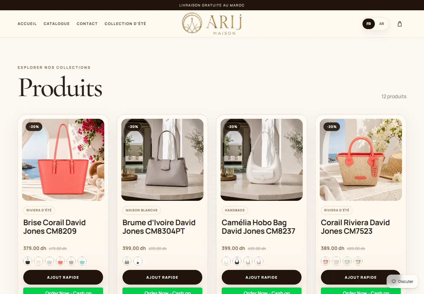 Arij Maison product collection